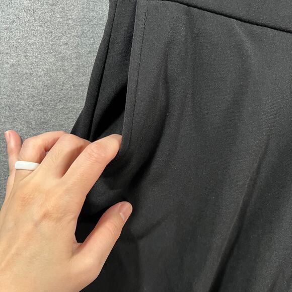 Susan Graver Petite LK Fusion Pull-On Crop Pant Black Petite XX-Small - Picture 7 of 8